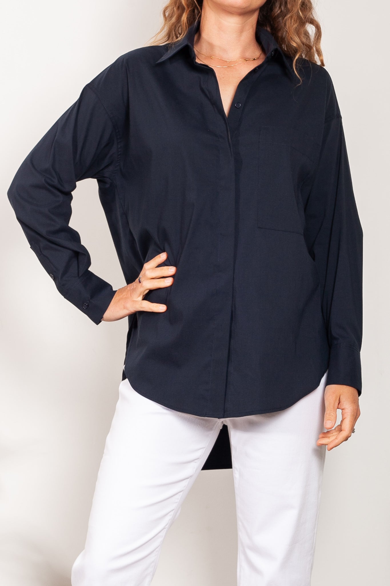 Mela Purdie Relaxed Pocket Shirt Microprene