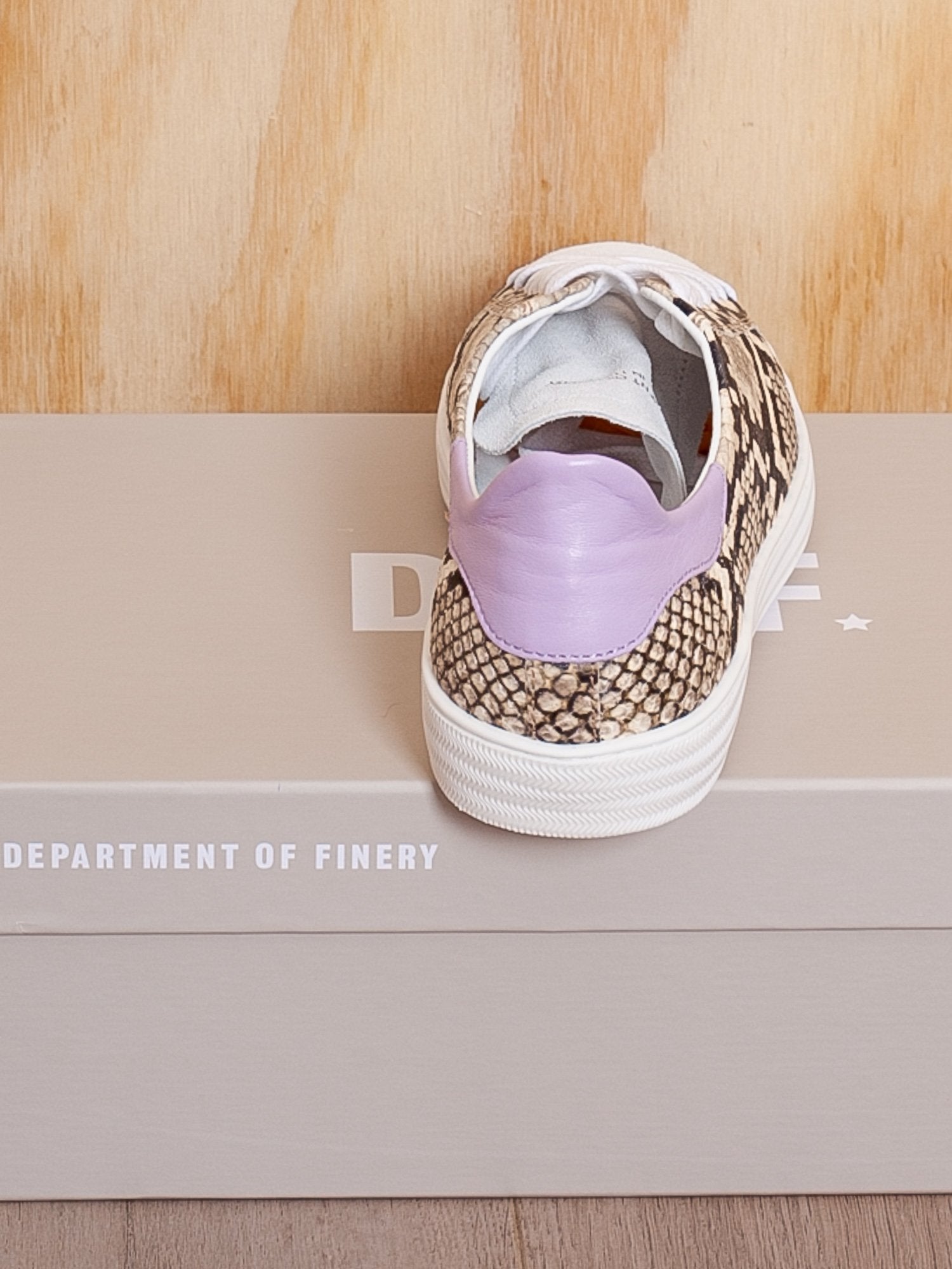 D.O.F. Indiana Snake Lilac Sneaker