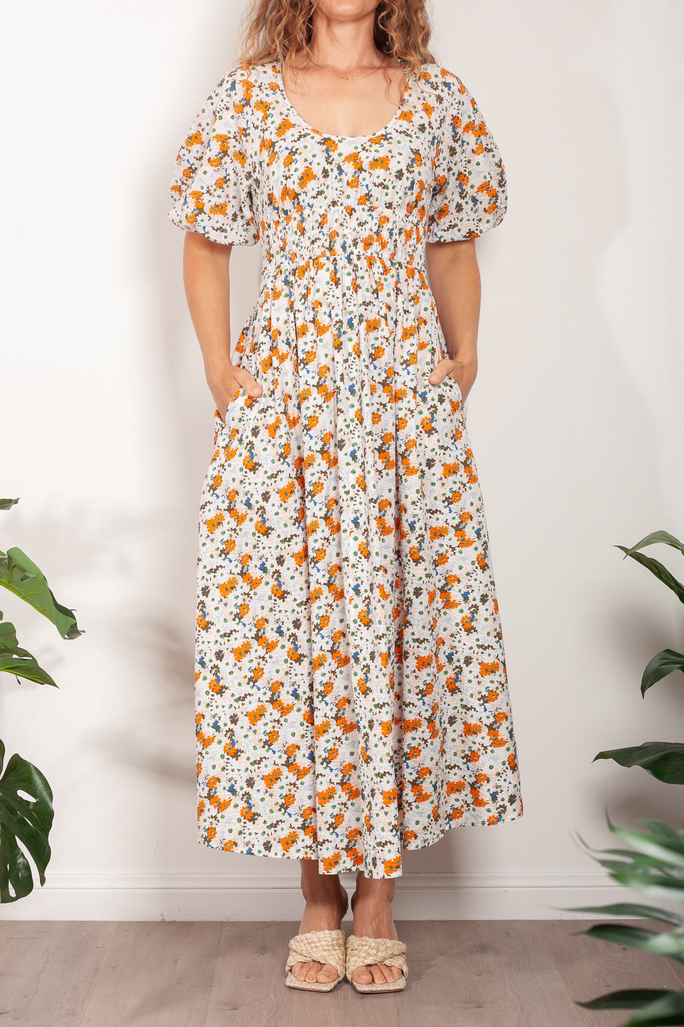 Kinney Poet Dress Ditsy Floral