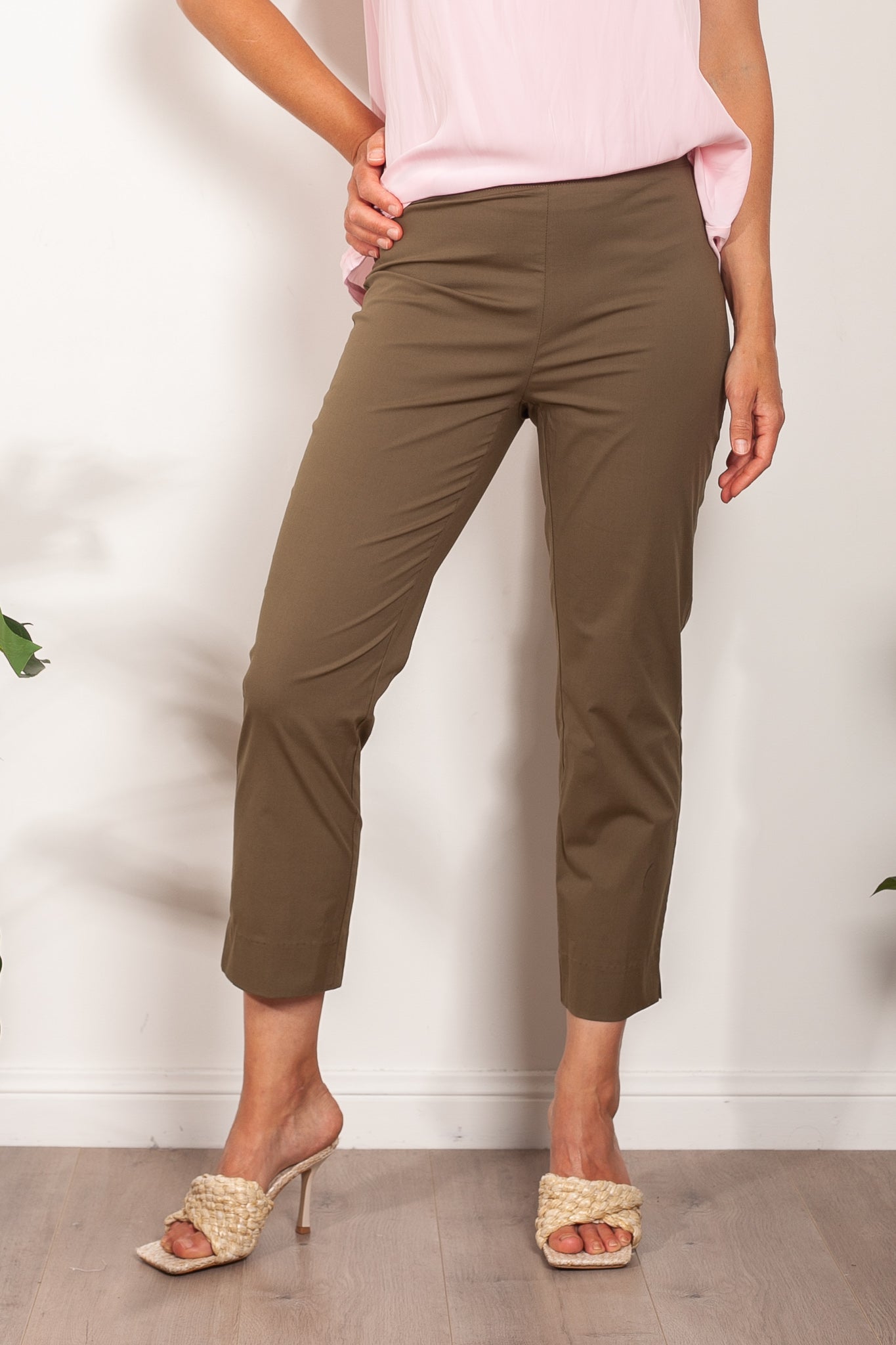 M.E.L. Tulum Cotton Cropped Pant