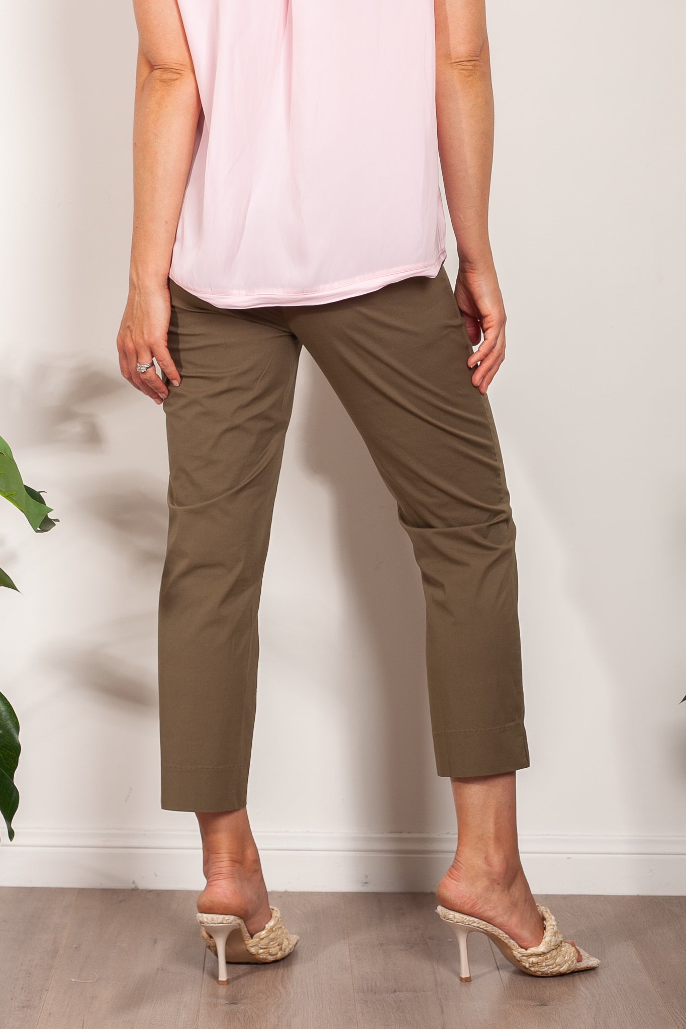 M.E.L. Tulum Cotton Cropped Pant