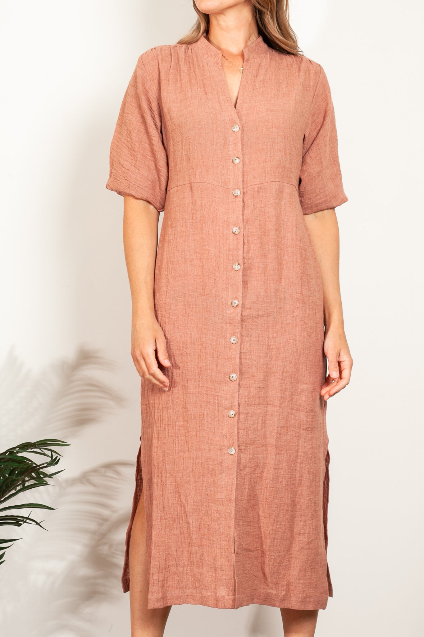 In the Sac Linen Ayra Dress