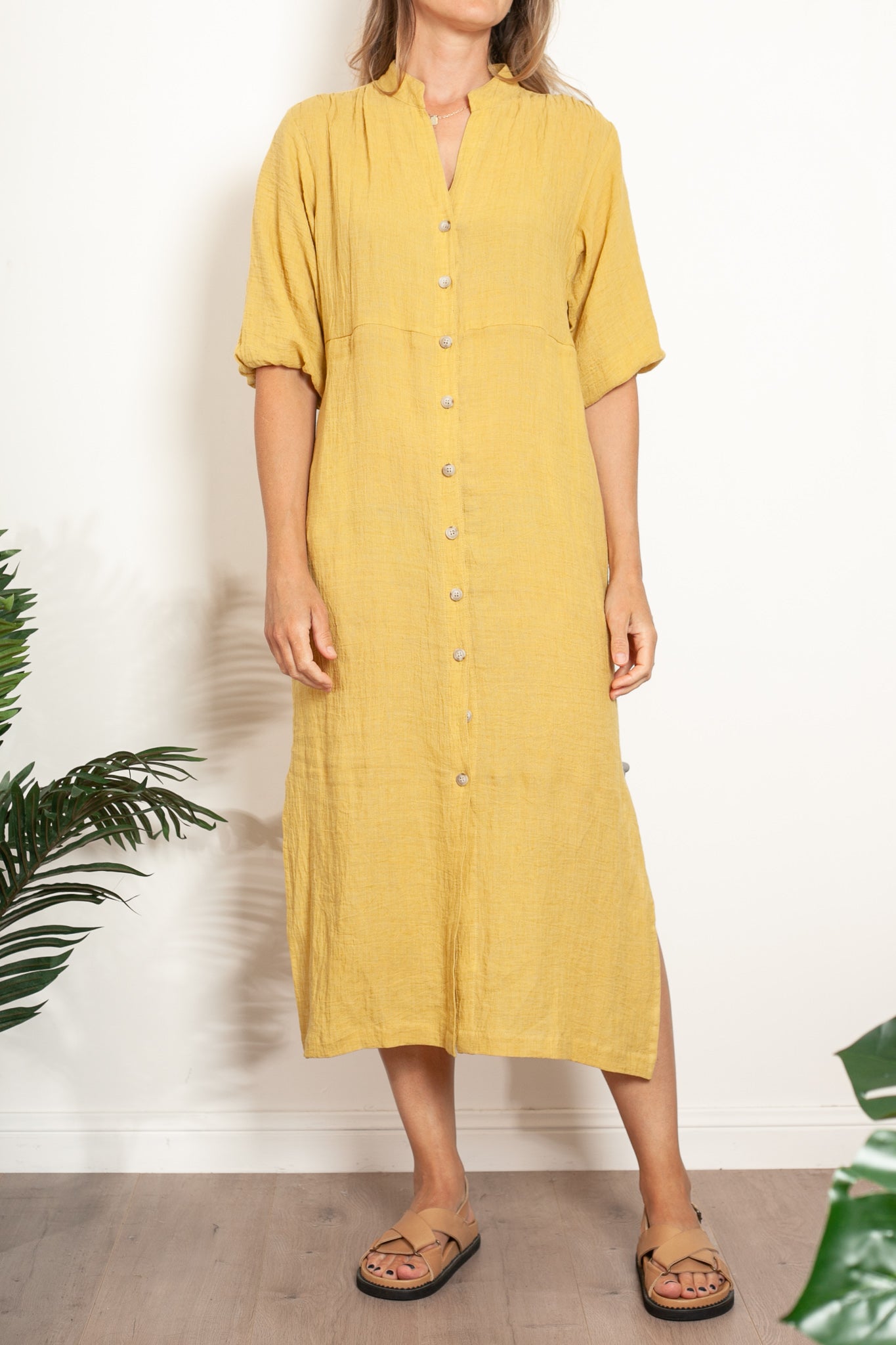 In the Sac Linen Ayra Dress