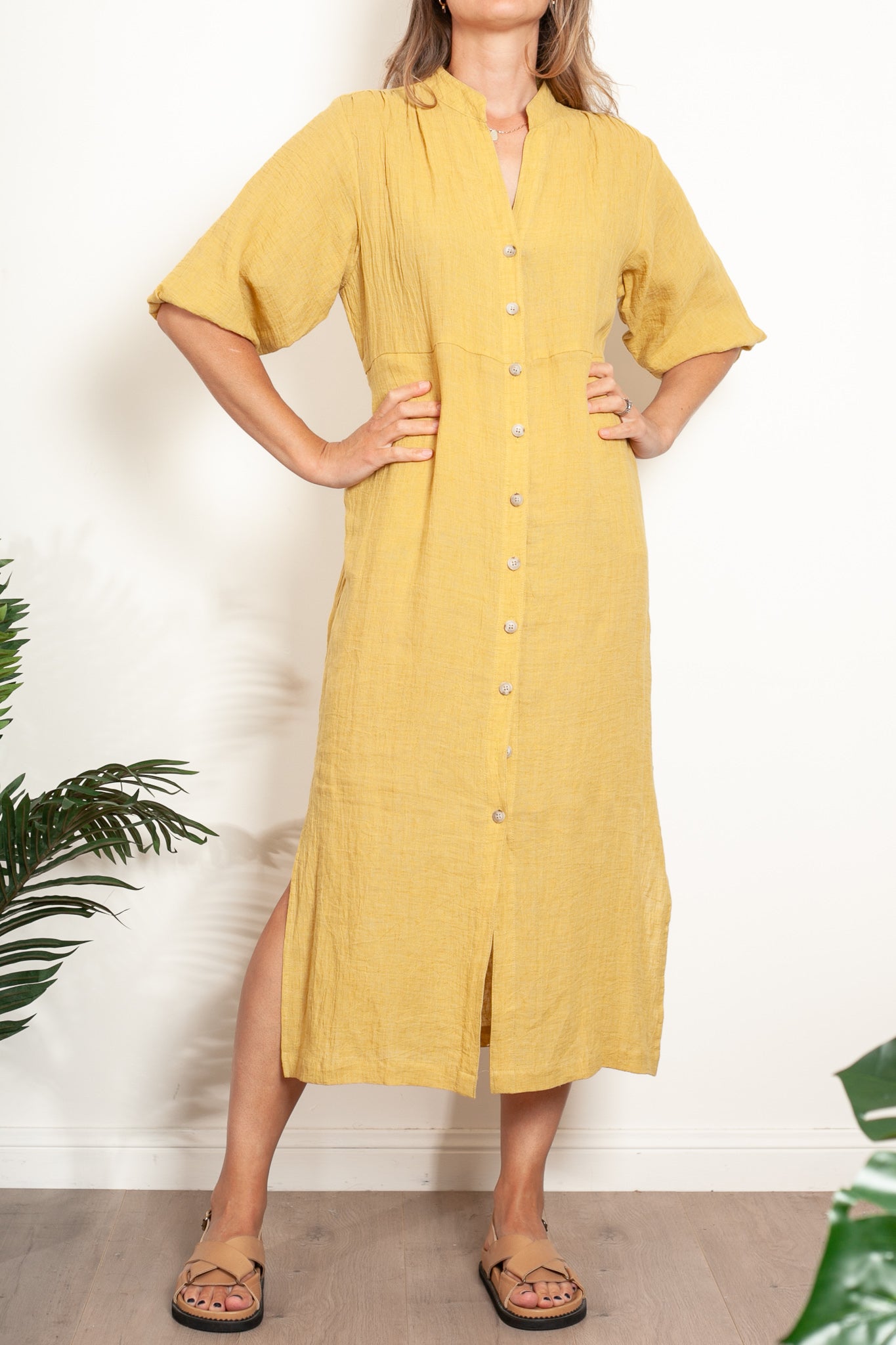 In the Sac Linen Ayra Dress