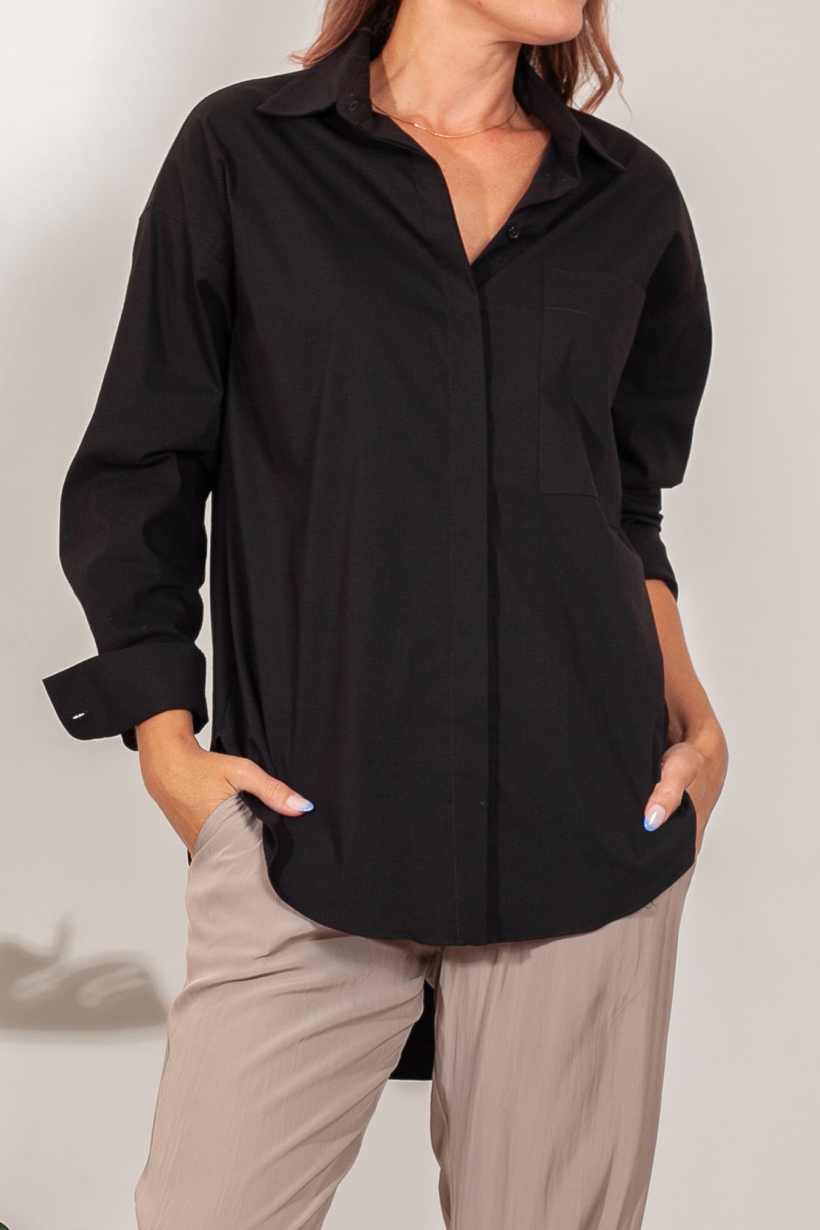 Mela Purdie Relaxed Pocket Shirt Microprene