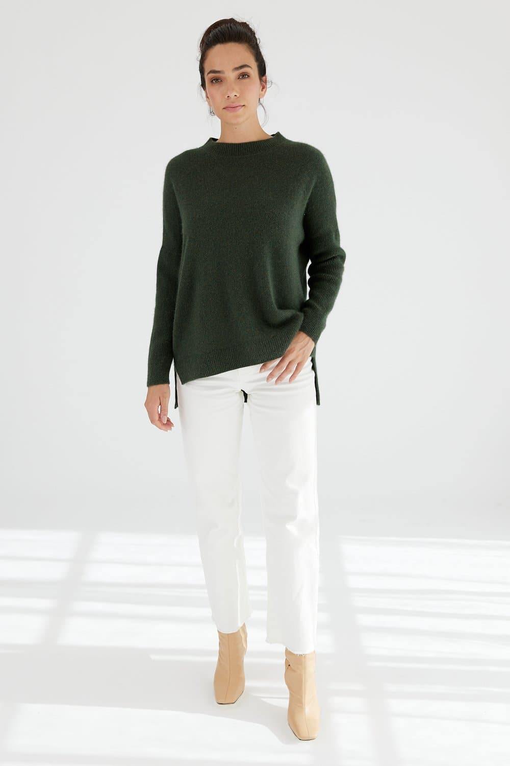 Mia Fratino Aggie Eco Mockneck Knit