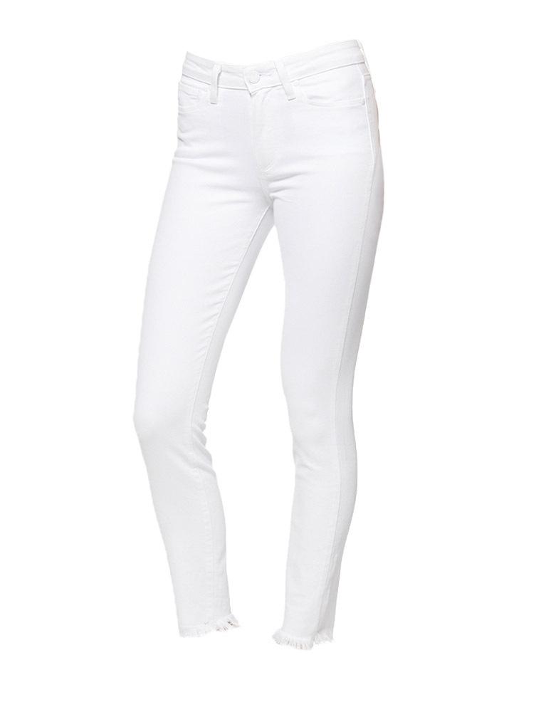 Paige Hoxton Ankle Jean White