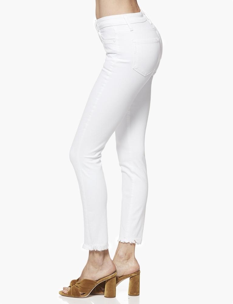 Paige Hoxton Ankle Jean White