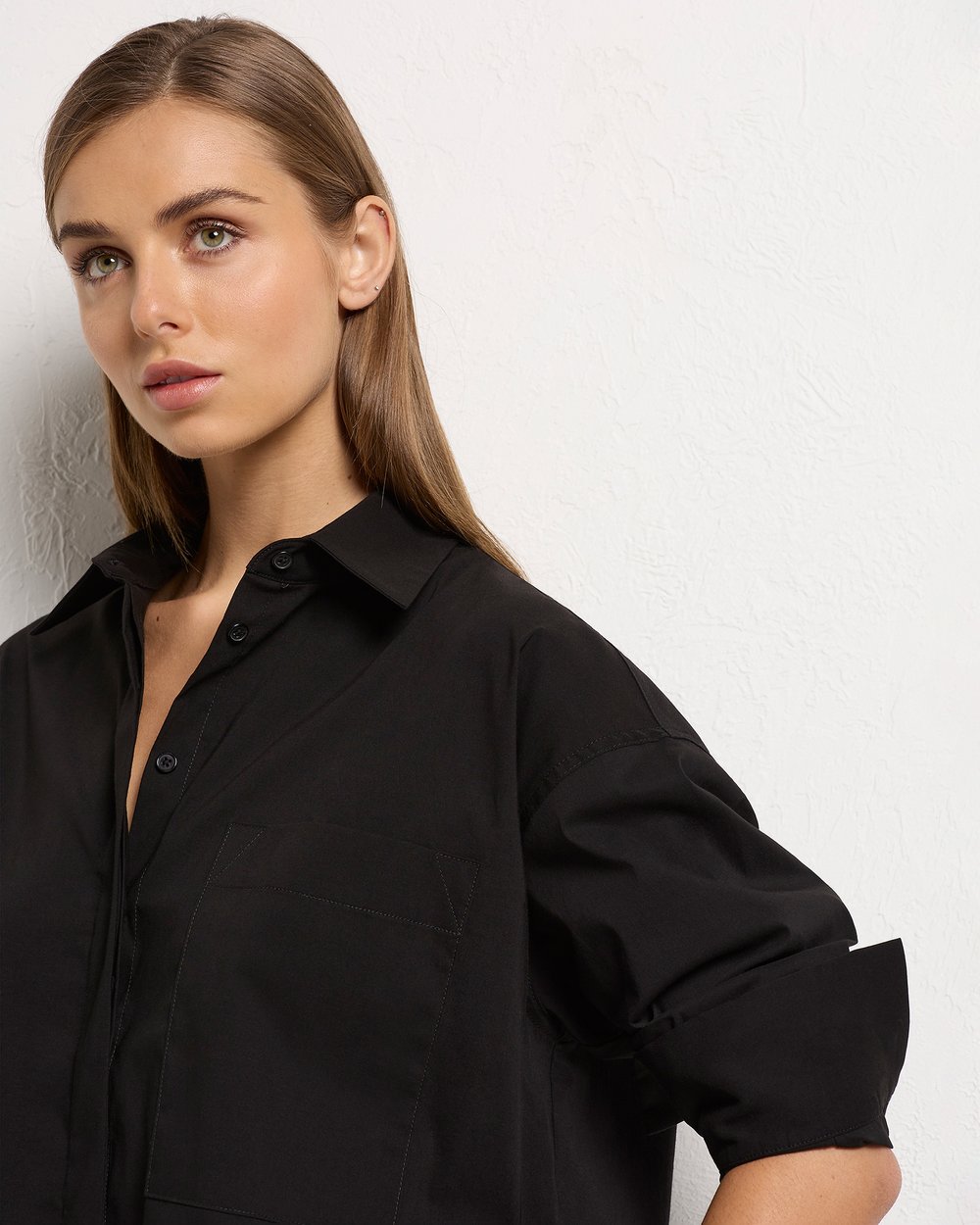 Mela Purdie Relaxed Pocket Shirt Microprene