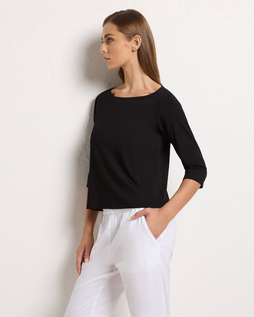 Mela Purdie Relaxed Boat Neck Jersey