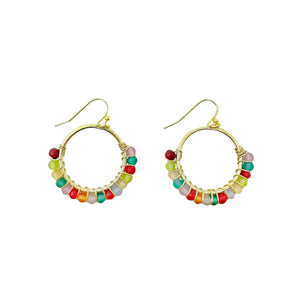 KALEIDOSCOPE HOOPS - OOAK: ONE OF A KIND GOODS