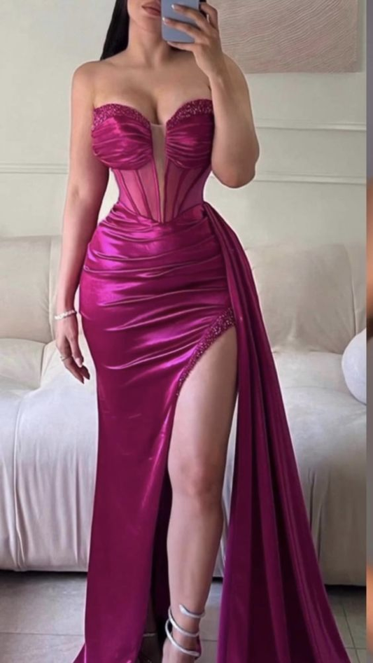Light Purple Prom Dress Low Back Lace Dress Y4061 – Simplepromdress
