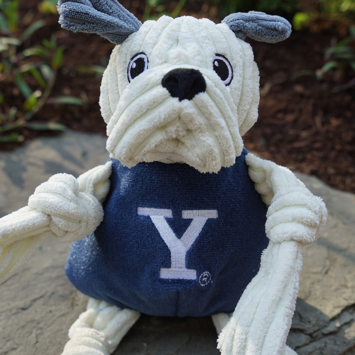 yale bulldog stuffed animal