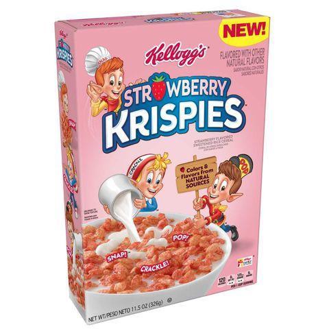 Strawberry Rice Krispies Cereal – Exotic Pop