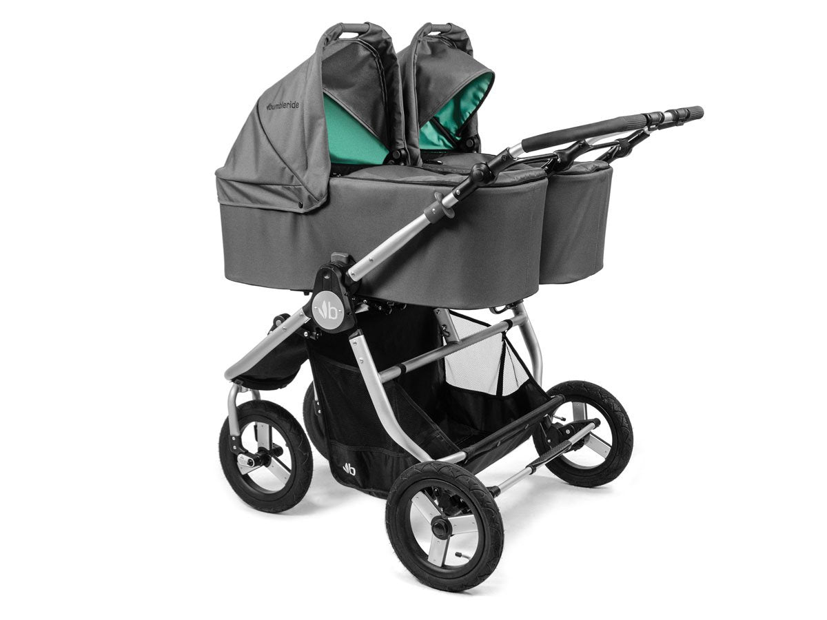 twin bassinet stroller