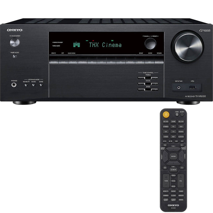 Doelwit Wafel Officier Onkyo TX-NR6100 7.2-channel THX Certified AV Receiver with Dolby Atmos —  The Wires Zone