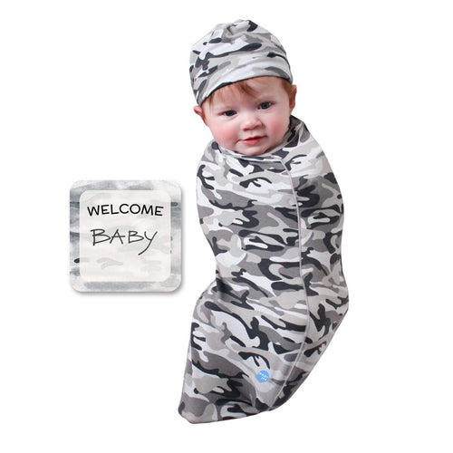 camo baby swaddle