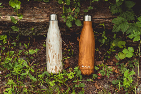 Eco-friendly reusable water bottles