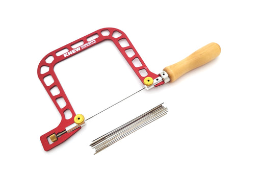 Knew Concepts 3” Mk.III Fret Saw With Lever Tension And Swivel Blade Clamps  - Handsaws 
