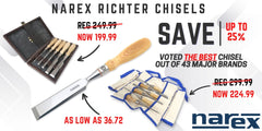 Narex Richters Up to 25% Off Sale