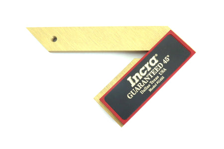 INCRA Guaranteed 45° Machinist Set Up & Layout Squares - Available in 5