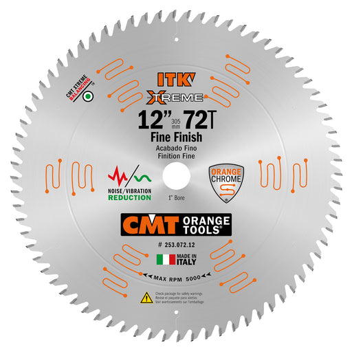 CMT ITK Xtreme Orange Chrome Thin Kerf 10