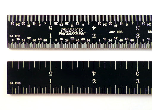 General Tools 6 In. Rigid Steel Industrial Precision Straight Edge Ruler -  Town Hardware & General Store