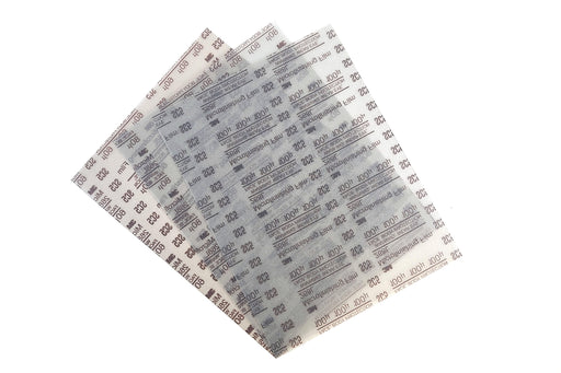 Scary Sharp Sharpening System: 3M PSA Aluminum Oxide Lapping Microfinishing  Film (7 sheets 4.25”x11”)
