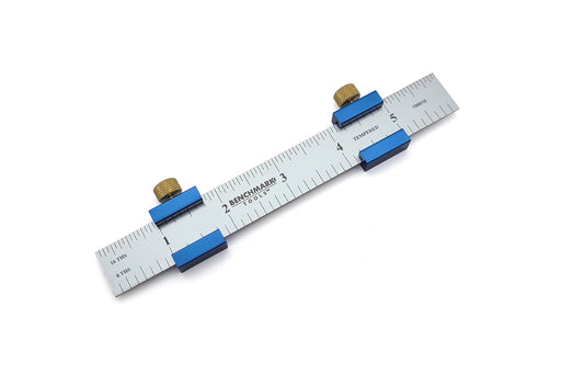 Taytools 24 Rigid Machinist Rule Ruler Hardened Spring Steel 4R  Graduations in 1/8, 1/16, 1/32 and 1/64 MRSAE-24