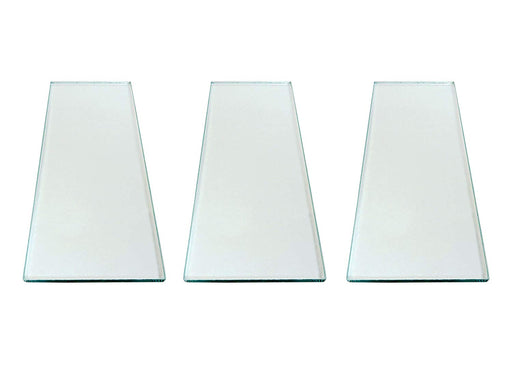 One sheet 5/16 x 3-1/4 x 8-1/4 Float Glass for Scary Sharp System