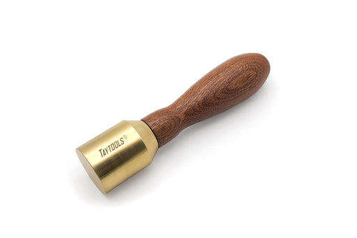 8 ounce Brass Hammer with Delrin Tip – Kibler's Longrifles