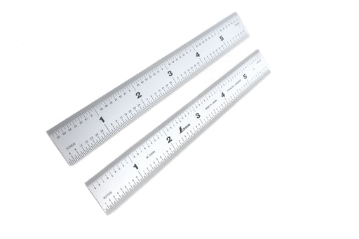 Shinwa 6 Rigid Machinist Ruler 4R Graduations with End Grads — Taylor  Toolworks