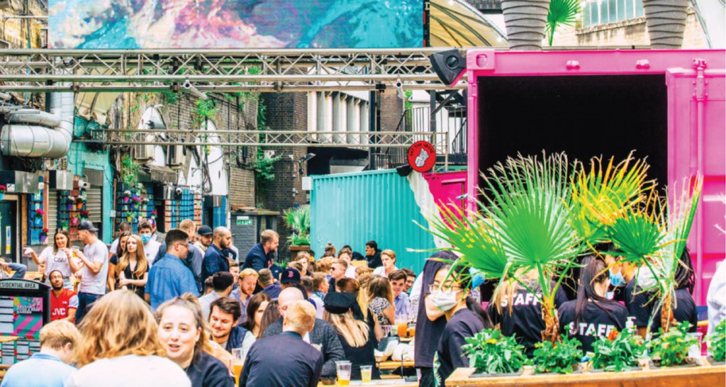 Vauxhall Food & Beer Garden and Lovebrunch Mini Bottomless Brunch Festival in London Summer 2023