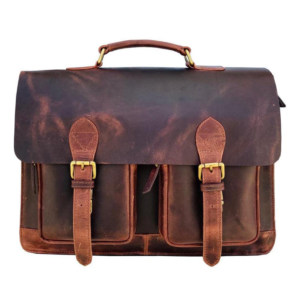 Dawson Leather Messenger Bag – Montana Hudson