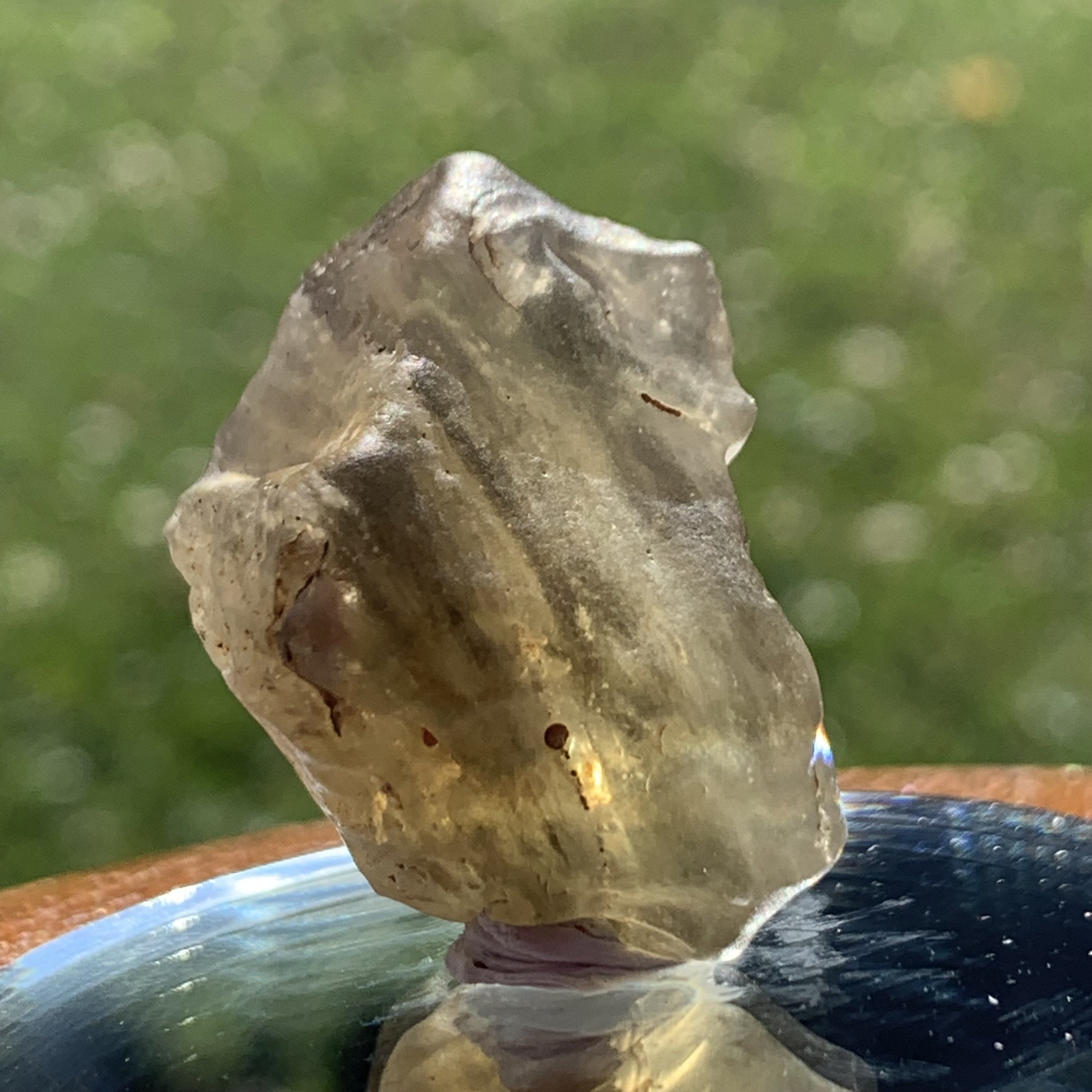 Libyan Desert Glass Gold Tektite | MoldaviteJewelry.com LDG