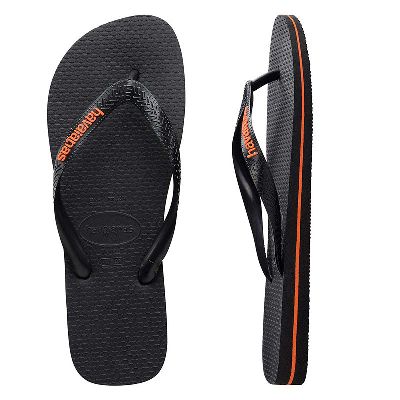 Havaianas Rubber Logo Black Green Wake Ski Surf