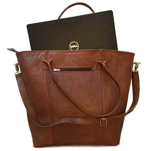 100% genuine South African calf leather vintage bag, Men's Fashion, Bags,  Backpacks on Carousell