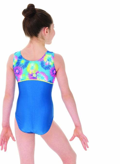 Mondor Girls Gymnastics Leotard with Matching Scrunchie - 27826