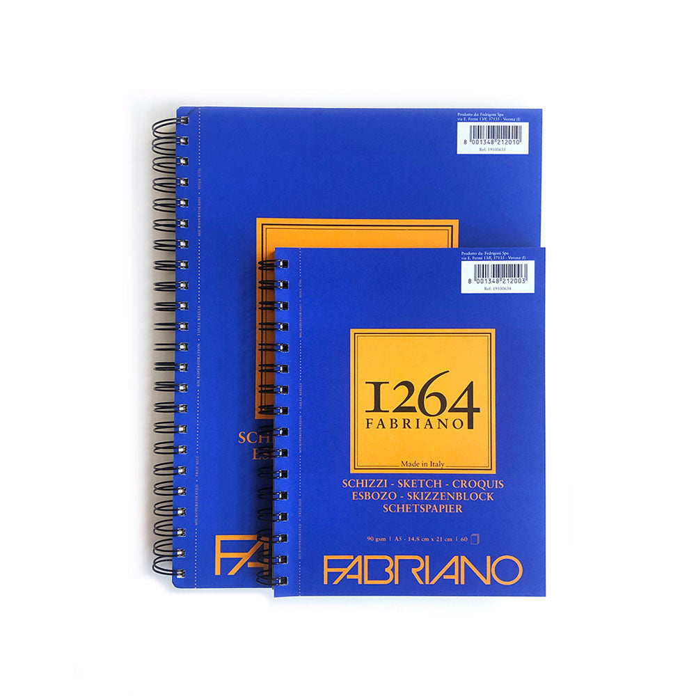 Fabriano Schizzi Sketch Pad, 90 gsm, 5 x 8, 60 Sheets