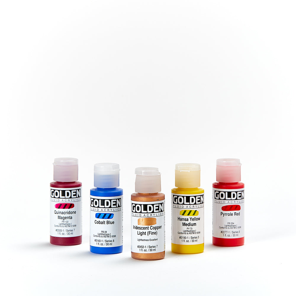 Golden Fluid Acrylic 30mL Principal - Set of 10 – Melbourne Artists'  Supplies