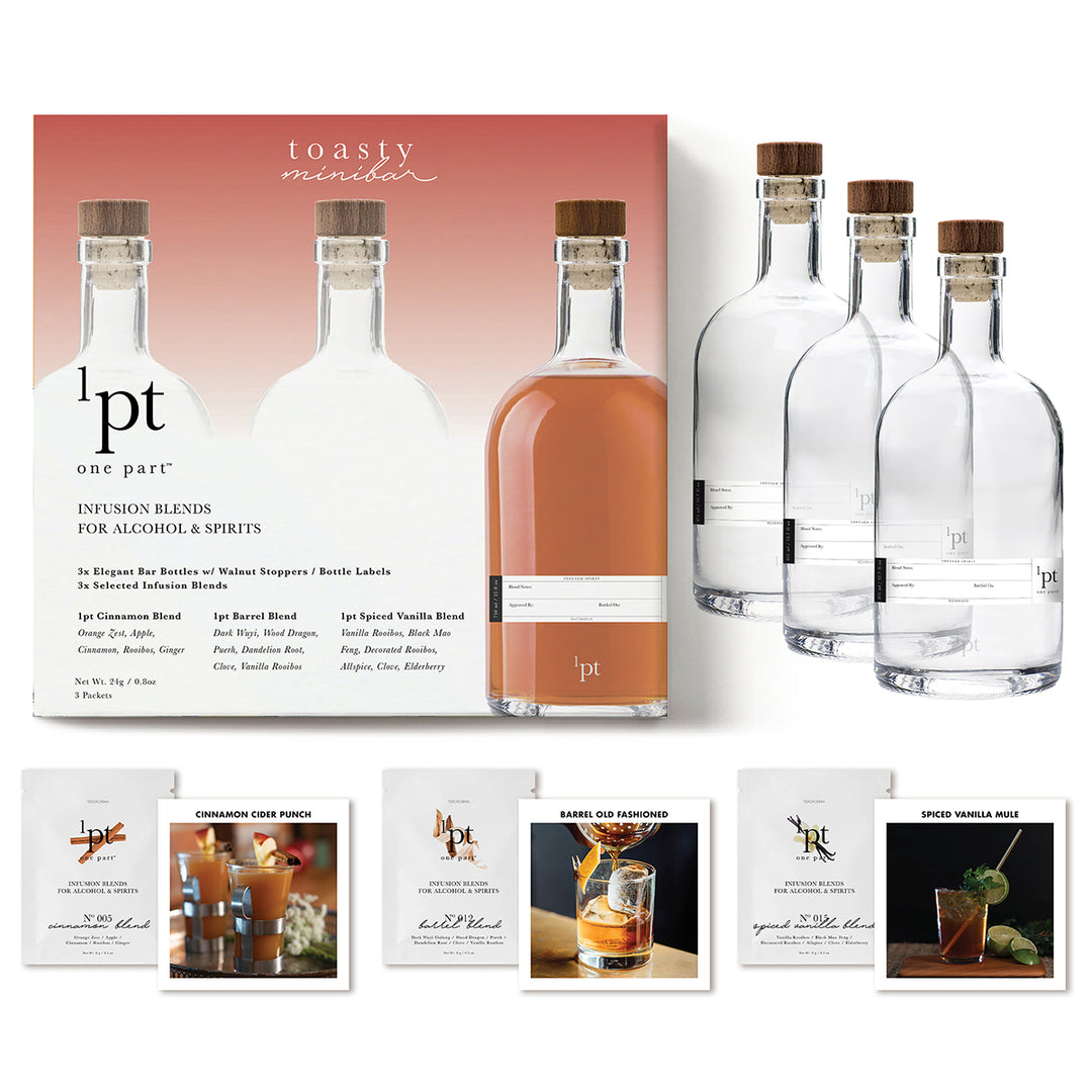 1pt Whiskey Cocktail Pack  Infusions for Alcohol and Spirits