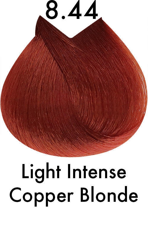Color US Permanent Hair Colour 8.44 Light Intense Copper Blonde 120ml – WA  Hair Suppliers