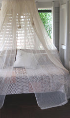 mosquito net, cotton mosquito net, bed net, cotton mosquito net byron bay, insect protection