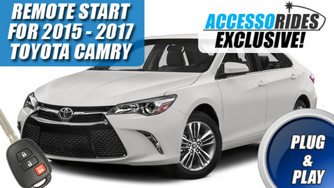 2018 camry se remote start