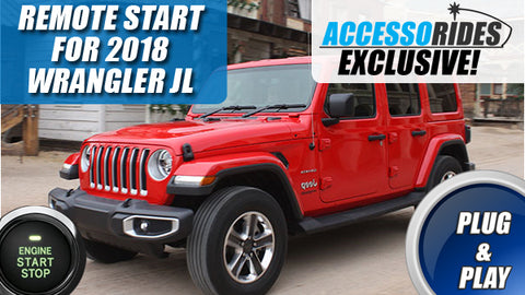 Remote Start for Jeep Wrangler JL 2018 - 2021 Plug & Play - PUSH START –  Accessorides