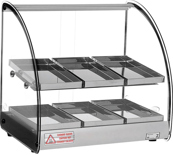 Winco ALRK-15 15-Tier Aluminum Sheet Pan Rack with Wire Slides and