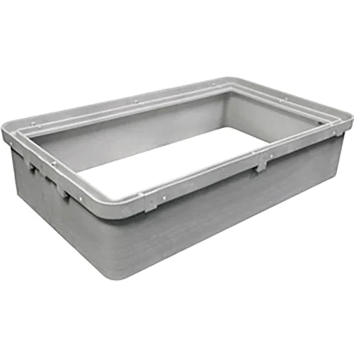 Winco ALRK-15 15-Tier Aluminum Sheet Pan Rack with Wire Slides and