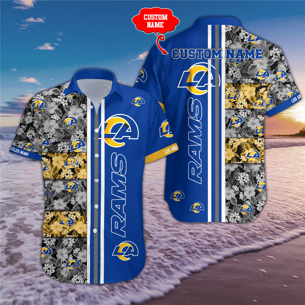 Los Angeles Rams Floral Summer Shirt