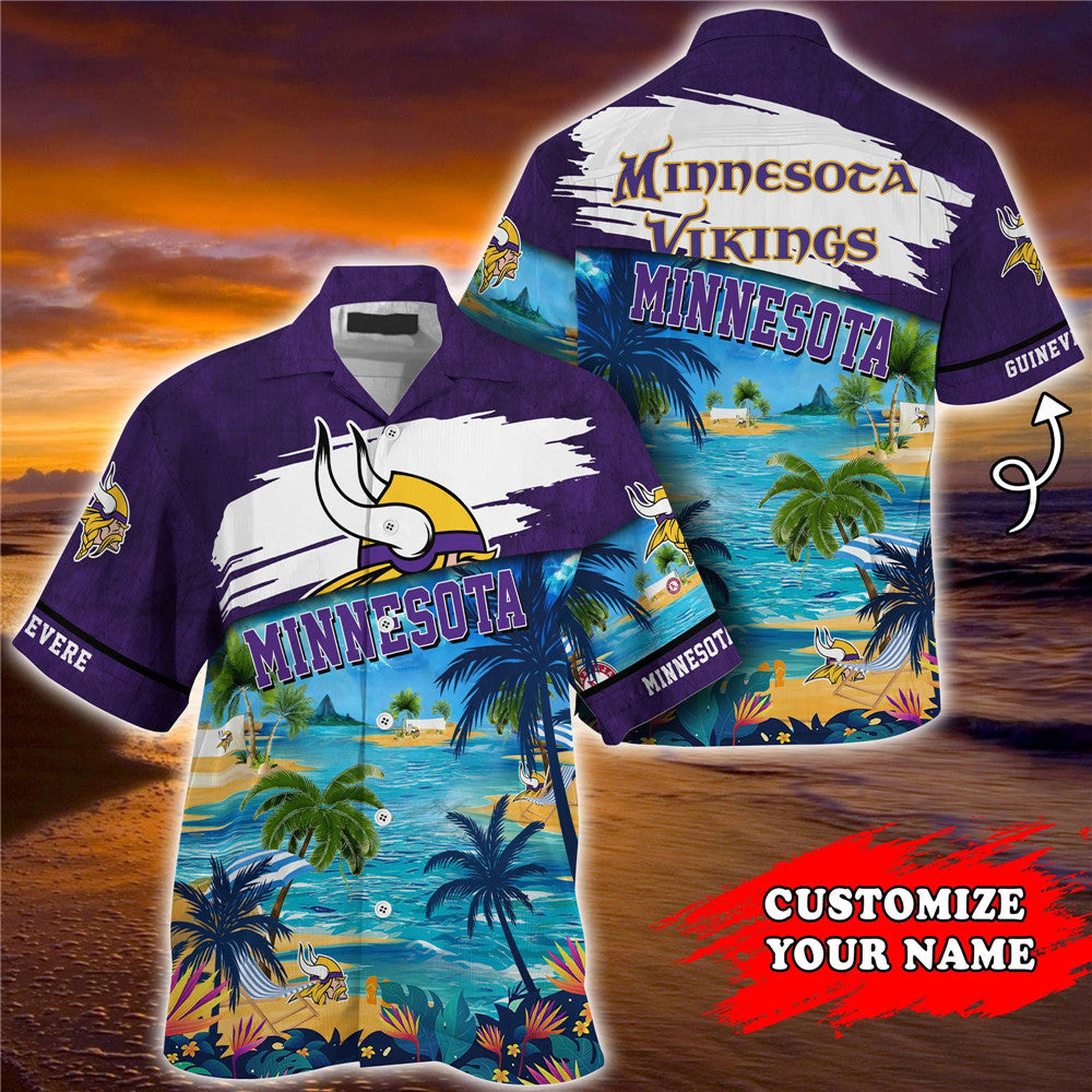 Minnesota Vikings Cool Hawaiian Shirt