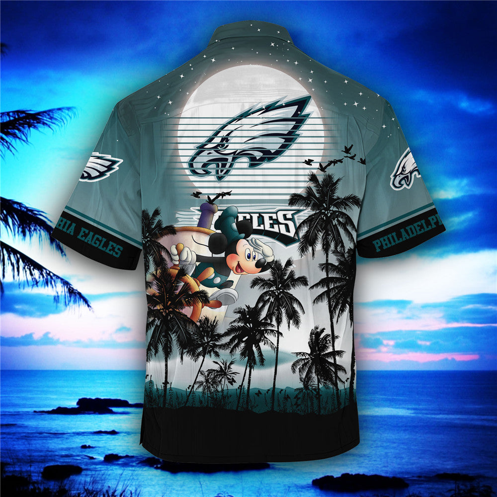 Philadelphia Eagles Starry Night Hawaiian Shirt